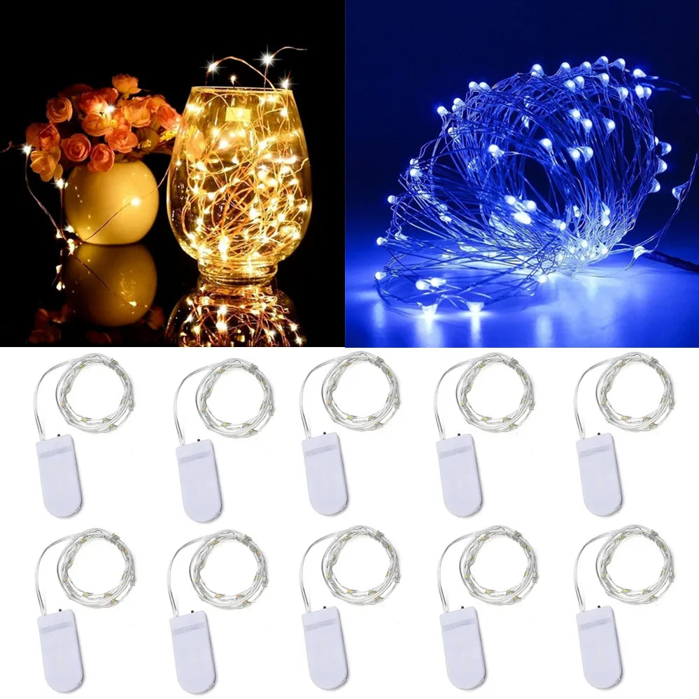 10pcs/ 6pcs LED Starry String Lights 985