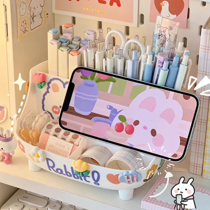 Kawaii Desktop Stationery Pen Organizer 994