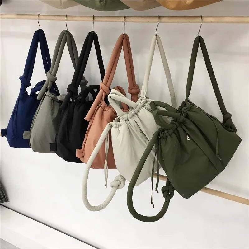 5 ways Cozy Padded Tote Bag 1035