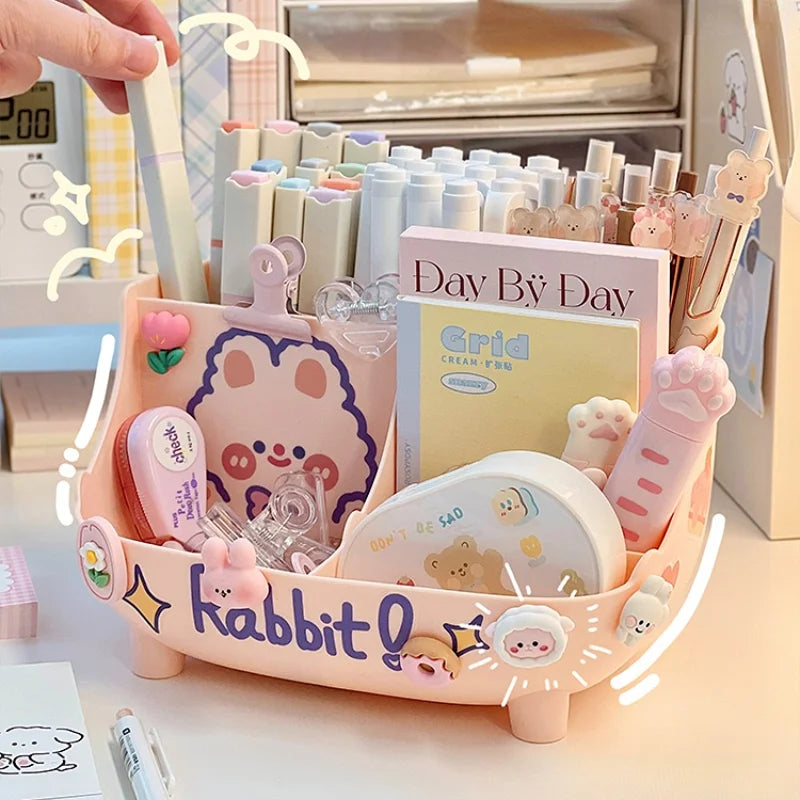 Kawaii Desktop Stationery Pen Organizer 994