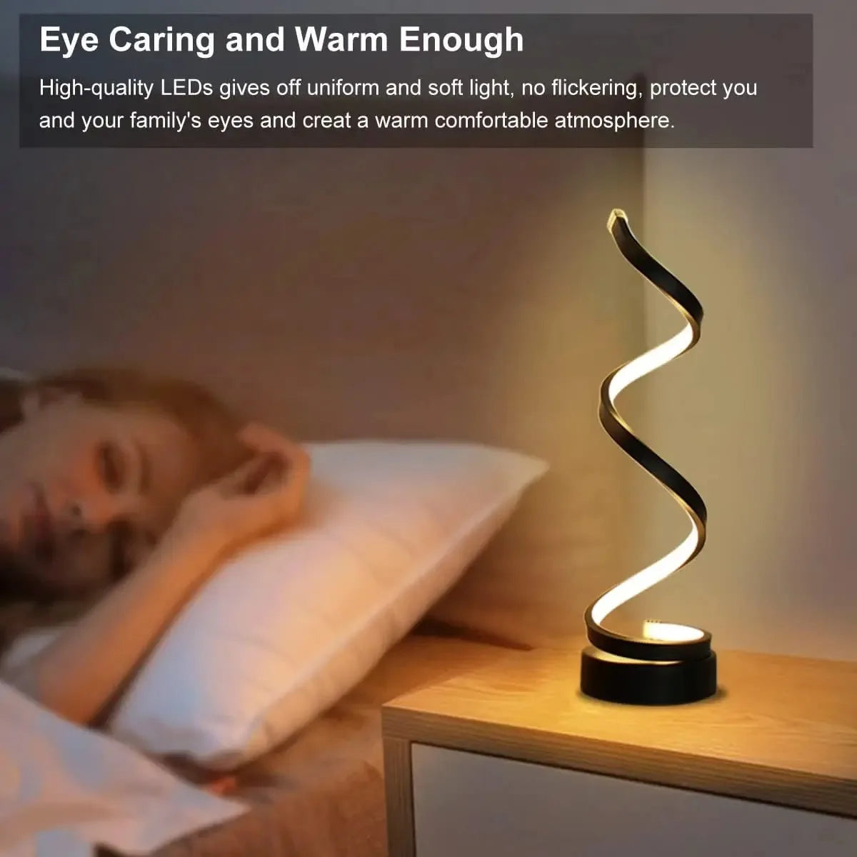 Cool Spiral USB Table Lamp 990