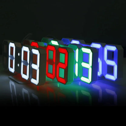 Vivid 3D LED Digital Alarm Clock 988