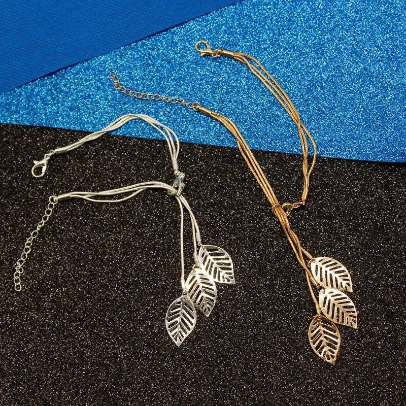 Delysia King  Leaf bracelet elegant fashion cute bracelet gift for birthday 936