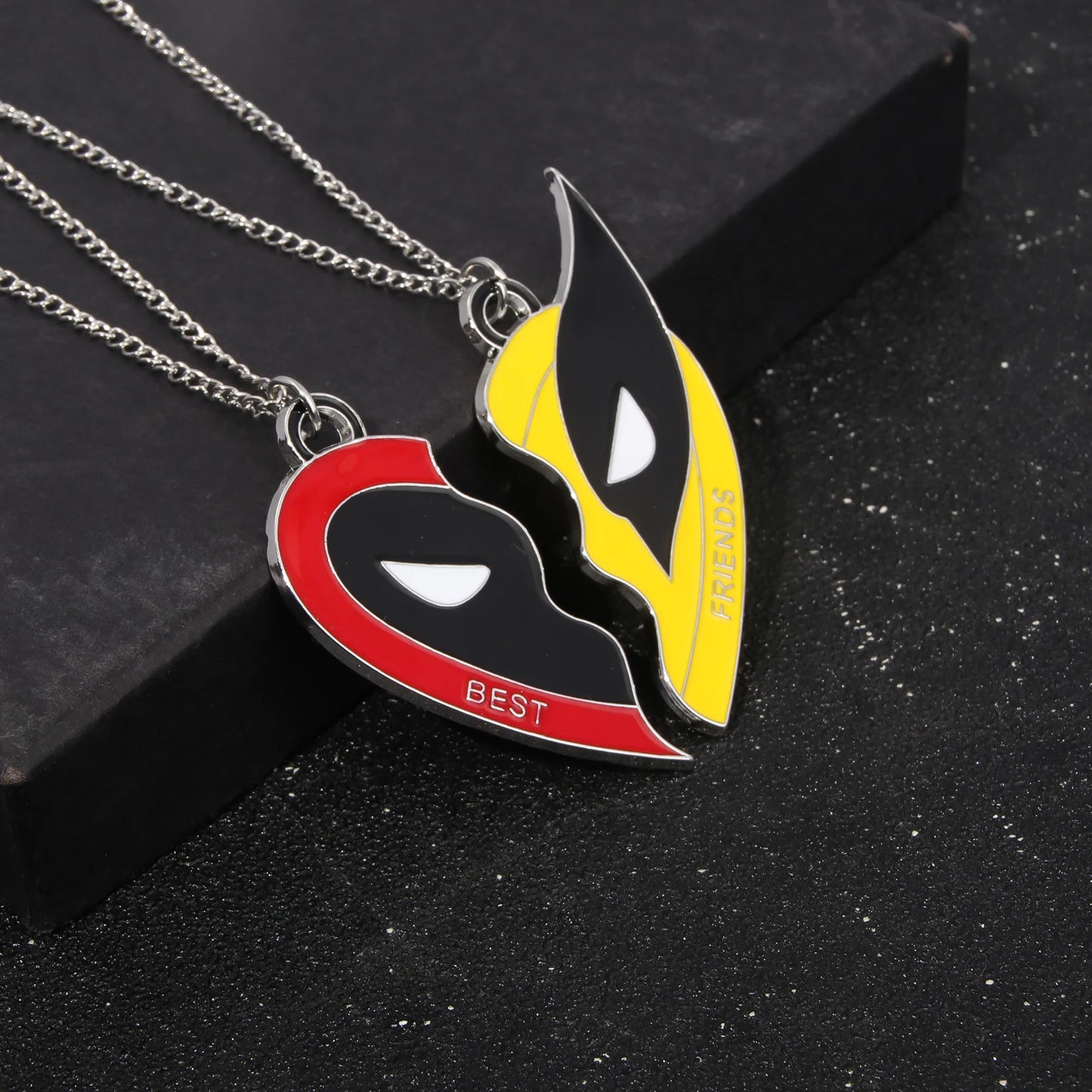 Deadpool x Wolverine Pendant cosplay Double Necklaces 1007