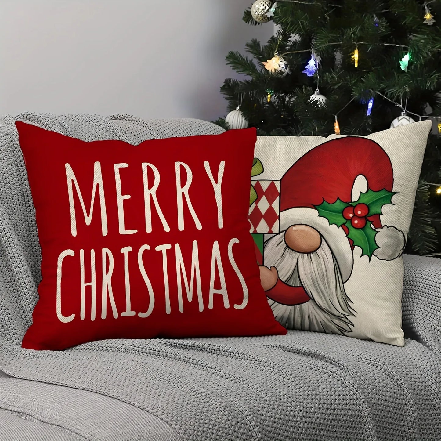 Dwarf Pillowcase for Christmas Decoration 1020