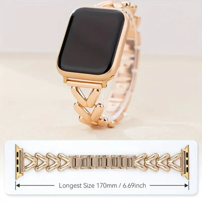 Metallic Chain bracelet Watch Band for Apple Watch 1011