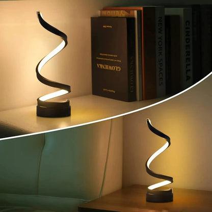 Cool Spiral USB Table Lamp 990