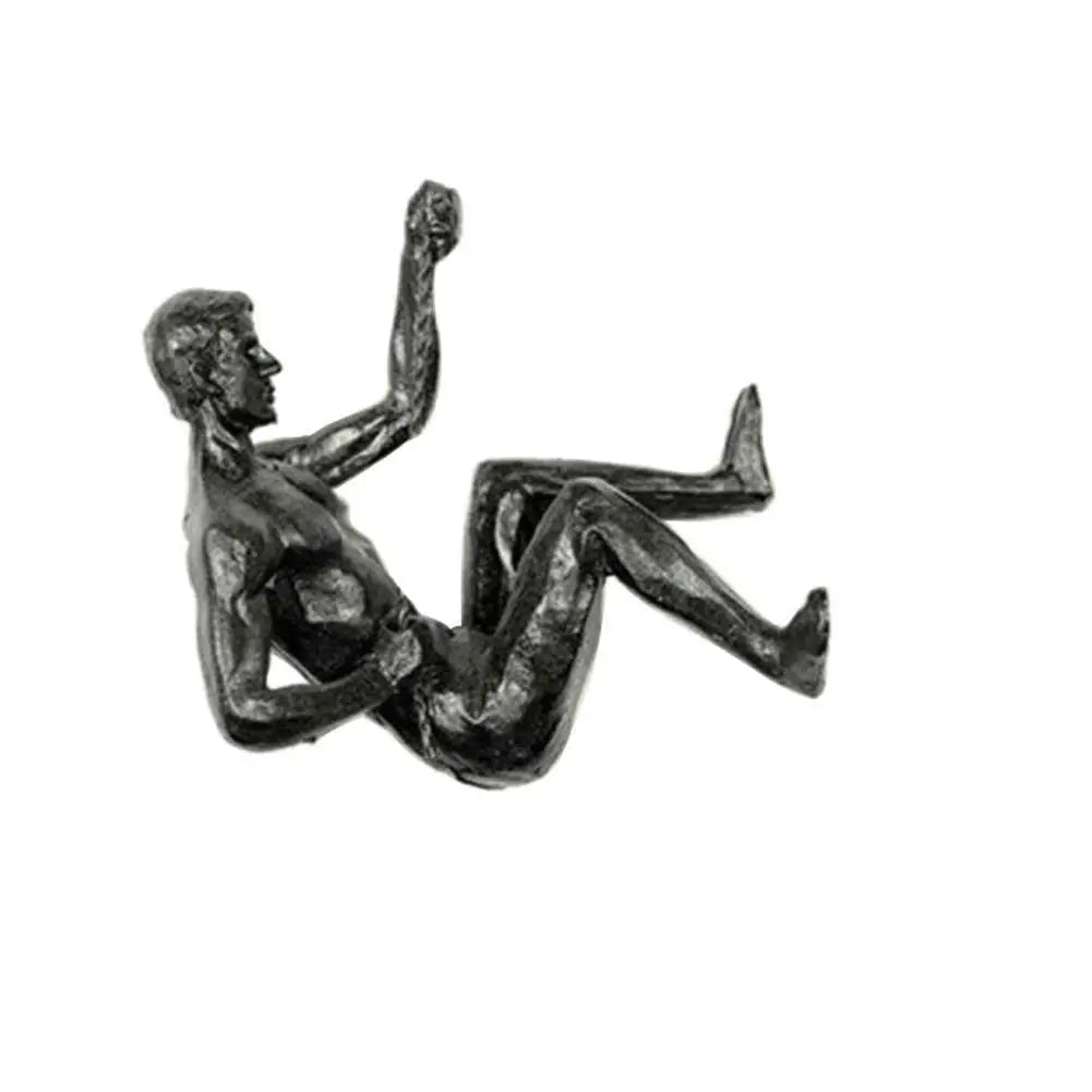 Climbing Man Resin Wall Decoration Sculpture 971