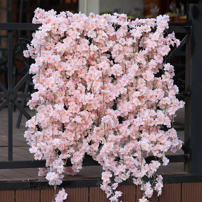 180cm, 230cm Artificial Flowers Sakura Cherry Blossom Backdrop 968