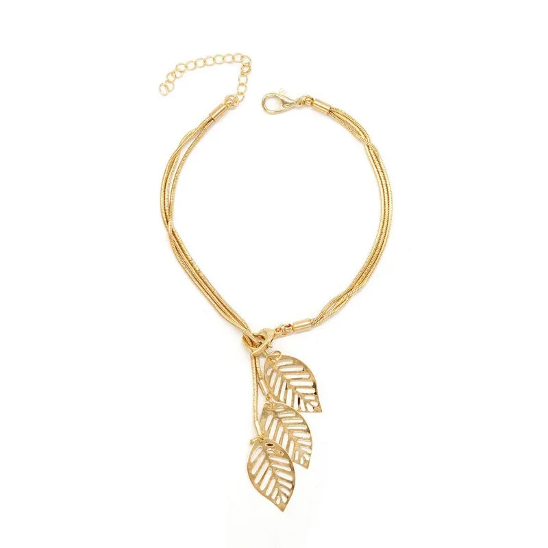 Delysia King  Leaf bracelet elegant fashion cute bracelet gift for birthday 936