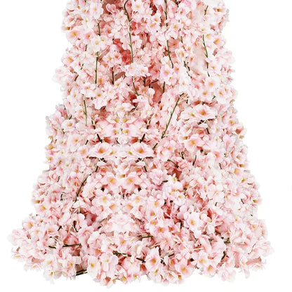 180cm, 230cm Artificial Flowers Sakura Cherry Blossom Backdrop 968