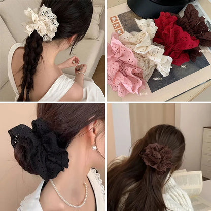 Cute & Elegant Lace Scrunchies 964