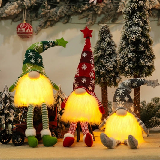 Christmas Gnome Doll Night Light 1015