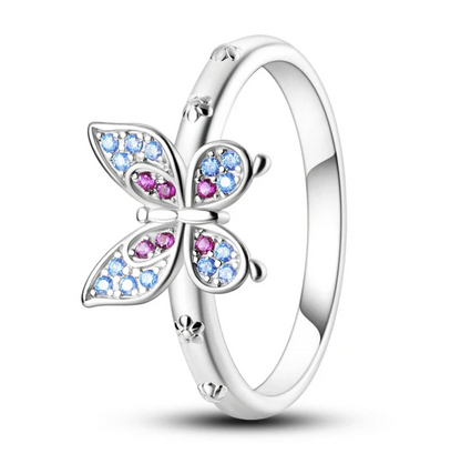 Elegant Silver Plated Lovely and Cute Rings 1041