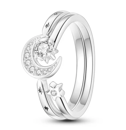 Elegant Silver Plated Lovely and Cute Rings 1041