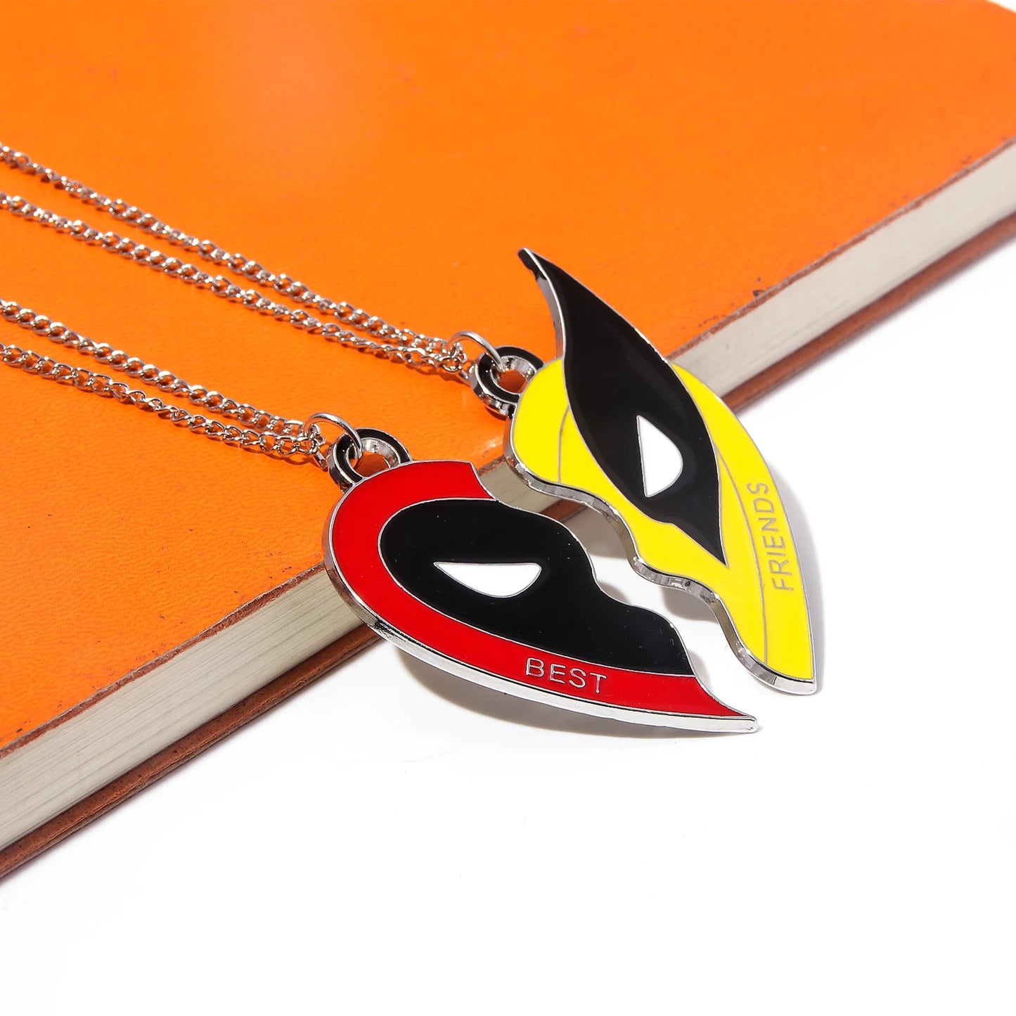 Deadpool x Wolverine Pendant cosplay Double Necklaces 1007